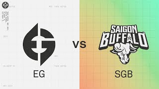 EG vs. SGB | 2022 MSI Rumble Stage Day 3 | Evil Geniuses vs. Saigon Buffalo Esports