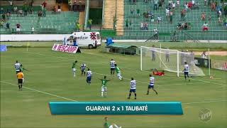 Guarani 2 x 1 Taubaté - Narração LEANDRO BOLLIS - Campeonato Paulista A2 - 17/02/2018