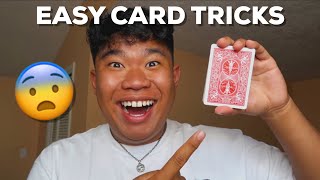 3 EASY CARD TRICKS YOU CAN DO | Sean Does Magic