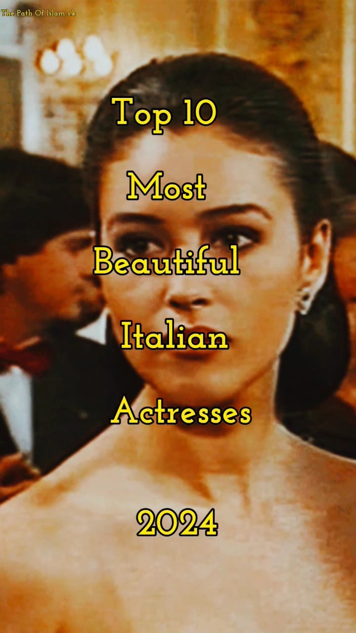 Top 10 Most Beautiful Italian Actresses ! Beautiful Italian Actress ...