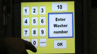 easyPAY Kiosk - Using Bills to start Washer
