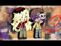 Afton family react to Michael Afton as Douma+??? part 2