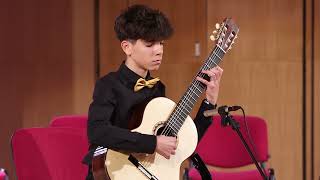 Pleven Guitar Fest 2023 the winner in 2B age group Alexander Ivanov plays  Vals by A.B. Mangoré