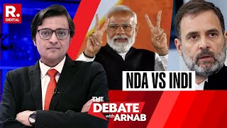 Which Way Is June 4th Going, NDA or INDI? | Lok Sabha Elections 2024 | The Debate With Arnab