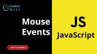 12. Using Mouse Events in JavaScript | JavaScript Tutorial for Beginners | Web Development | Lect 12