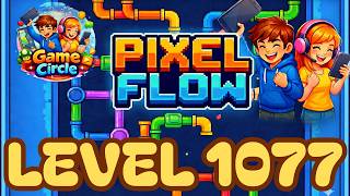 Pixel flow© - Level 1077 - solution - walkthrough