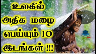 உலகில் அதிக மழை பெய்யும் முதல் 10 இடங்கள் | Top 10 Rainy places in the world | ZKT