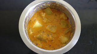 Ash gourd curry or kuvale sasam, GSB konkani recipe