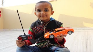 Kids Play with Toys  Mini Racing 4 Channel Radio control RC Car  | UNBOX & TEST!!