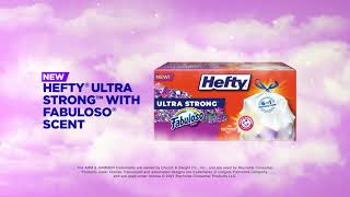 New Hefty® Ultra Strong with Fabuloso® Scent