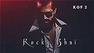 Biggest Criminal in India | Rocky Bahi- 😈Attitude Status | K.G.F Chapter 2 Status 💥| Monster Edit