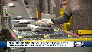 New sorting machine helps postal workers deliver packages faster