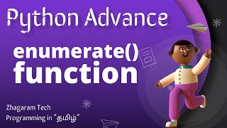 Python Tutorials | Python enumerate | Tamil