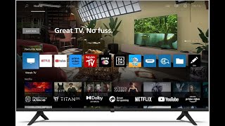 Téléviseur LED intelligent 4K PHILIPS 55PUS7009 - Écran 55 pouces avec plateforme Titan OS Pixel