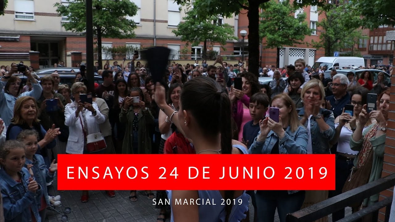 Ensayos Del 24 De Junio San Marcial 2019 Irun | Txingudi Online - YouTube