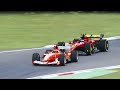 ferrari f1 2023 vs ferrari f1 83 93 2003 2013 40 years of evolution monza