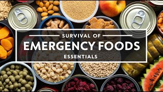 Top Emergency Foods to Stockpile For Your SURVIVAL!