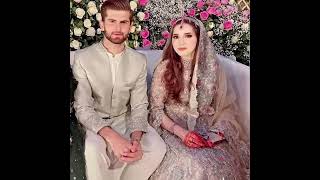 Shaheen Afridi Marriage video 💒😍||Shahid Afridi Daughter Ansha  Afridi wedding #shortvideo #shorts