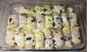 Голубцы из Пекинской Капусты. Нежнейшее Вкусное Блюдо