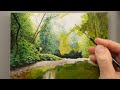 How to Paint and WIN this photo Realistic Landscape