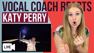 Vocal Coach Reacts To Katy Perry Fireworks Live at Inauguration