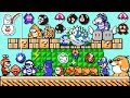 Super Mario Bros. 3 NES - All New Enemies (SM4J). ᴴᴰ