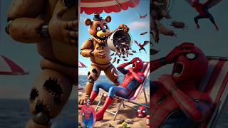 Freddy Fazbear Rats Prank On Spiderman