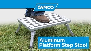 Aluminum Platform Step Stool