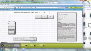 Infix to Postfix animation