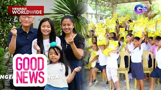 Pamilya sa Pampanga, namimigay ng sako-sakong bigas | Good News