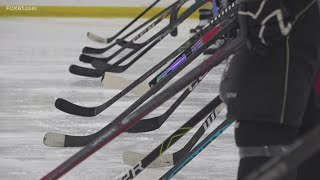Connecticut police departments battle on the ice in memory of fallen Bristol officers