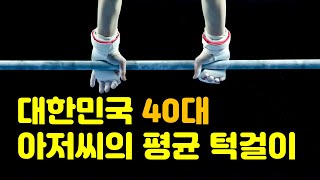 불타오르네😅 대한민국 40대 아저씨의 평균 턱걸이