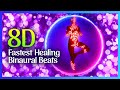 [8D AUDIO] Rest and Super recovery | Fastest Healing Binaural Beats | Whole Body Regeneration