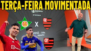 GLOBO ESPORTE FLAMENGO | TERÇA FEIRA MOVIMENTADA! MERENTIEL E CASIMIRO NO FLAMENGO?