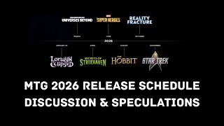 Everything We Know About 2026 MTG Release Schedule