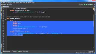 Python Reverse Shell Tutorial - 2 - Binding the Socket and Listening for Connections