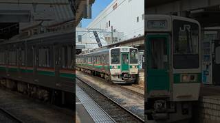 719系奥羽本線　山形駅#鉄道#719系