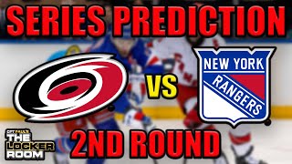 Carolina Hurricanes vs New York Rangers - Series Prediction Round 2