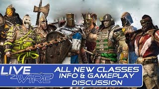 For Honor NEW CLASSES! - For Honor Knights, Warborn and Samurai class gameplay discussion