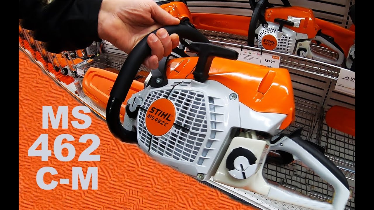 NEW STIHL MS 462 C-M Chainsaw For Tony - YouTube