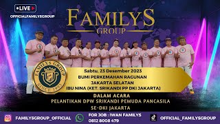 LiveStream Familys Group Edisi Bumi Perkemahan Ragunan Jkt Selatan  Sabtu 23 Desember 2023 (MALAM)