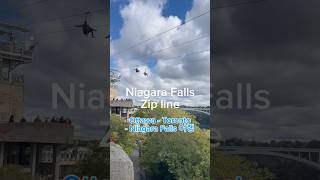 #나이아가라폭포  집라인 Niagara Falls Zipline Canada 캐나다 🇨🇦여행