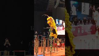 最佳难度动作奖得主Winner of the Best Difficulty Move 2024 納閩聖王公宮醒獅團 Sin Ong Kong Lion Dance Troupe Labuan