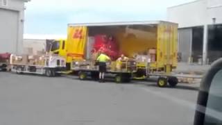 DHL taking real good care of their shipments! NOT!