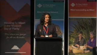 Tauranga National Māori Housing Conference 2016 - Ngā Potiki, Victoria Kingi