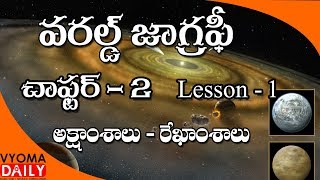 World Geography Longitude and Latitude Lesson 1| అక్షాంశాలు-రేఖాంశాలు - Akshamsalu Rekamsalu