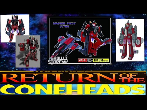 RETURN OF THE MASTERPIECE CONEHEADS AND WHAT THIS MEANS FOR COLLECTORS GOING FORWARD! MPU-01Thrust