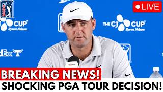 🚨 OMG! URGENT! SCOTTIE SCHEFFLER JUST ANNOUNCED UNEXPECTED CHANGES FOR THE CJ CUP BYRON NELSON!