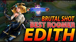 Dominate with EDITH: The EPIC Deadly Tank Build Guide for ROOMER & SAVAGE MARKSMAN in MLBB!