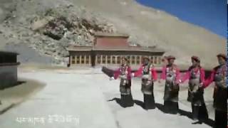 194 དིང་རིའི་སྒོར་གཞས། Tibetan tradition classic dance